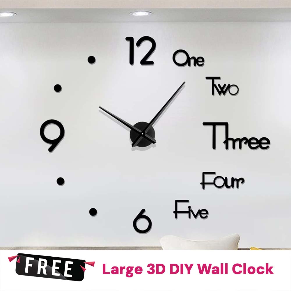 Buy 2 Non-Islamic Clocks, Get 1 FREE!