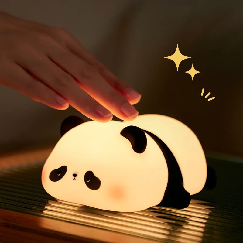 Lying Panda Silicon Lamp