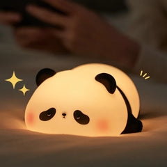 Lying Panda Silicon Lamp